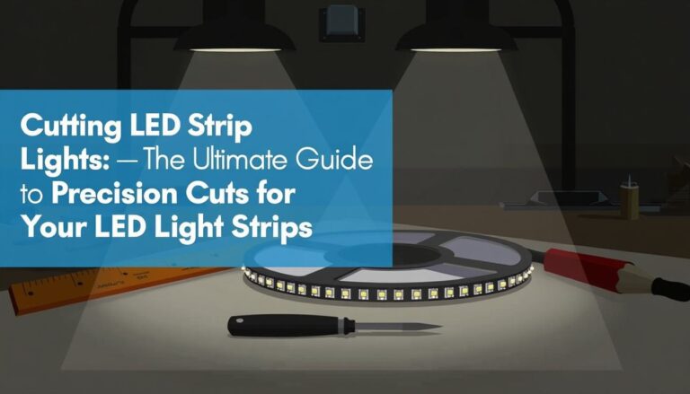 Cutting LED Strip Lights: The Ultimate Guide to Precision Cuts for Your LED Light Strips