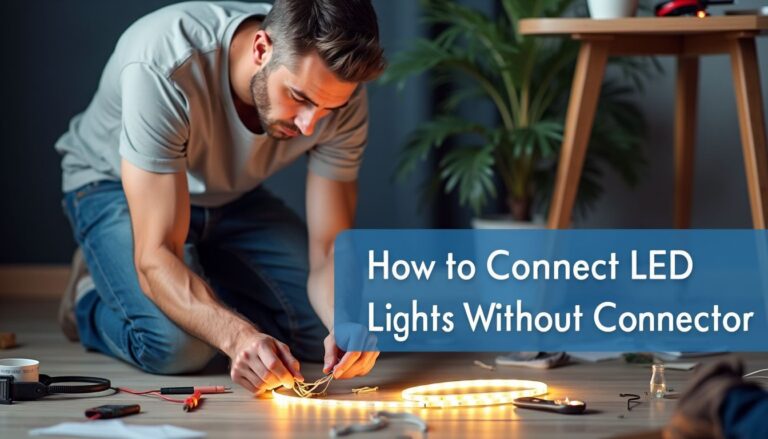 How to Connect LED Lights Without Connector: A Step-by-Step Guide