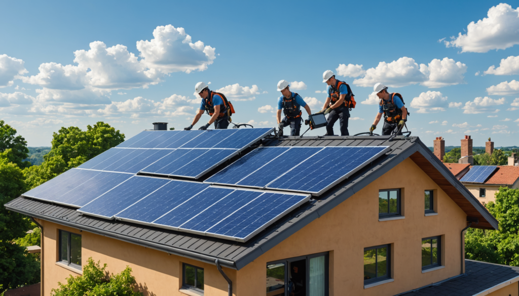 How Are Solar Panels Attached to Roof